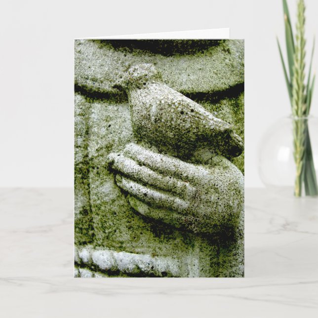 Beileid für den Verlust des Vogels Karte (Vorderseite)