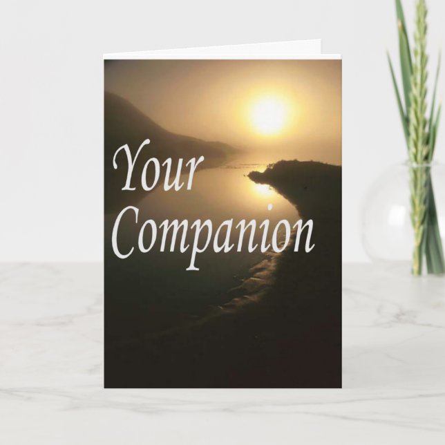 Beileid für den Verlust Ihres Hundes Karte (Vorderseite)