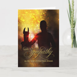 Beileid für Haustiere Verlust eines Hundes Karte