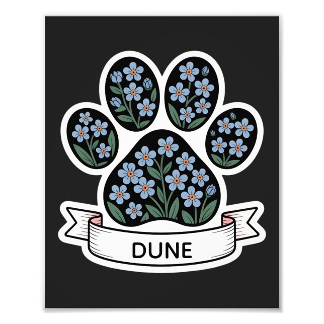 Beileid für Hunde-Gedenkstätte Verlust des Hauses Fotodruck (Vorne)