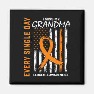 Beileid Geschenke für den Verlust von Oma Leukemia Magnet