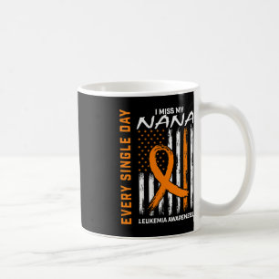Beileid Geschenke Verlust Nana Orange Leukemia Awa Kaffeetasse