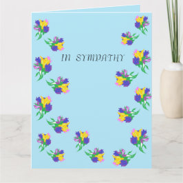 Beileid Grußkarte: Karte