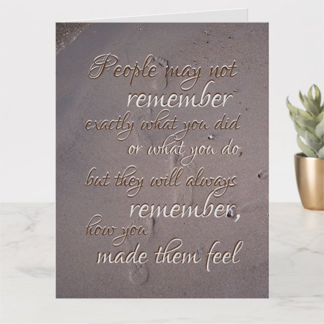 Beileid Loss Familienkomfort Kummerbekundungen Karte (Kleine Pflanze)