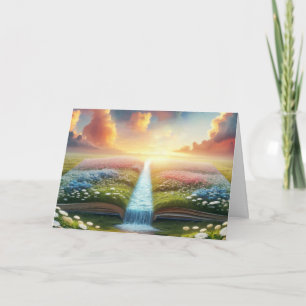 Beileid Meadow und Brook Book Karte