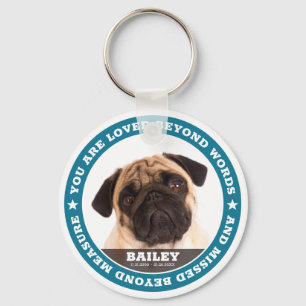 Beileid Modernes, benutzerdefiniertes Foto für Hau Schlüsselanhänger