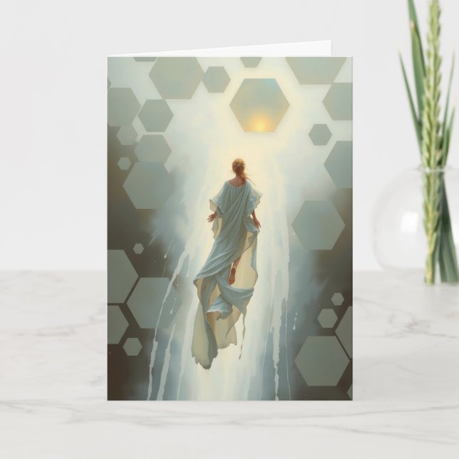 Beileid (Mutterleib) Karte (Vorderseite)