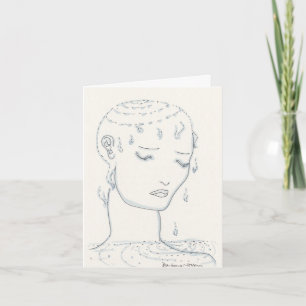 Beileid Notecard Karte