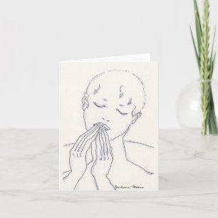 Beileid Notecard Karte