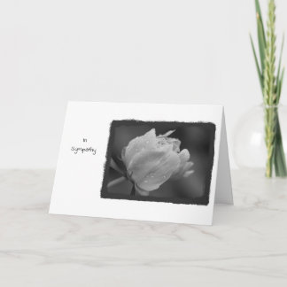 Beileid Peony 1 Card Karte
