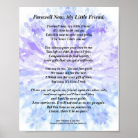 Beileid-Poesie drucken, Werteposter (Matte)