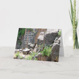 Beileid: Schwarzer Schlucht-Baum Karte