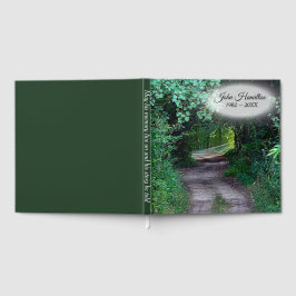 Beileid Sunams auf dem Waldweg Gästebuch
