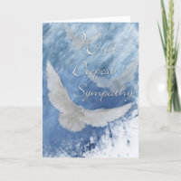 Beileid taucht mit tiefem Beileid auf