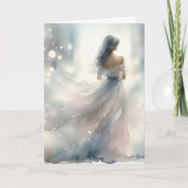 Beileid (Verlust der Tochter) Karte (Vorderseite)