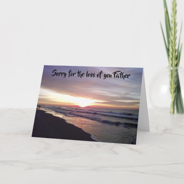 BEILEID - VERLUST IHRES VATES KARTE (Vorderseite)