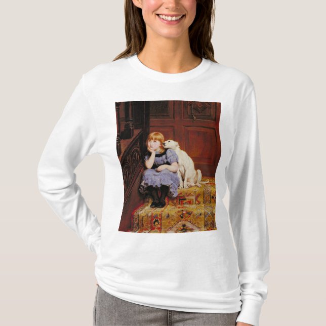Beileid (von Briton Riviere) T-Shirt (Vorderseite)