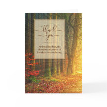 Beileid Weg in einem sonnigen Wald Vielen Dank