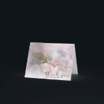 Beileid Weißrosa Blüten DANKEN | FOTO Dankeskarte<br><div class="desc">Elegantes florales Beileid & Gedenkstätte danke Ihnen Fotokarte. Einfach zu fügen Foto / Bild von Ihrem Liebsten. Rosa Kirsche blüht Blume auf weißem Hintergrund. Die Rückseite der Karte hat Platz zum Hinzufügen von Foto und Datum. Gib sie während oder schicke sie nach der Beerdigung. Das ist ein toller Sake. Fügen...</div>