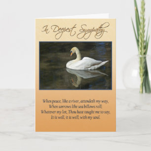 Beileids-Karte Karte