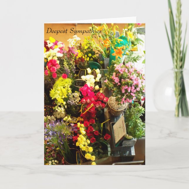 Beileids-Karte Karte (Vorderseite)