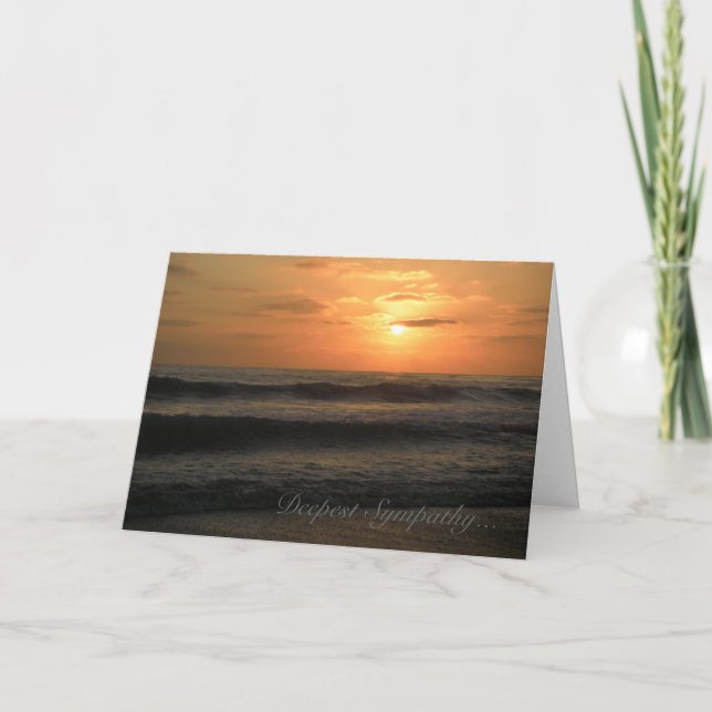 Beileids-Karte Karte (Vorderseite)