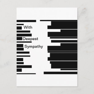 Beileids-Karte Karte