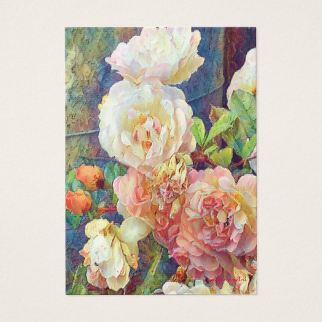 Beileidsbeerdigung Danke, Lesezeichen Holy Card (Vorderseite)