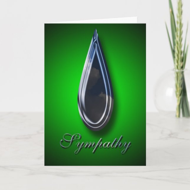 Beileidsbekundung Karte (Vorderseite)