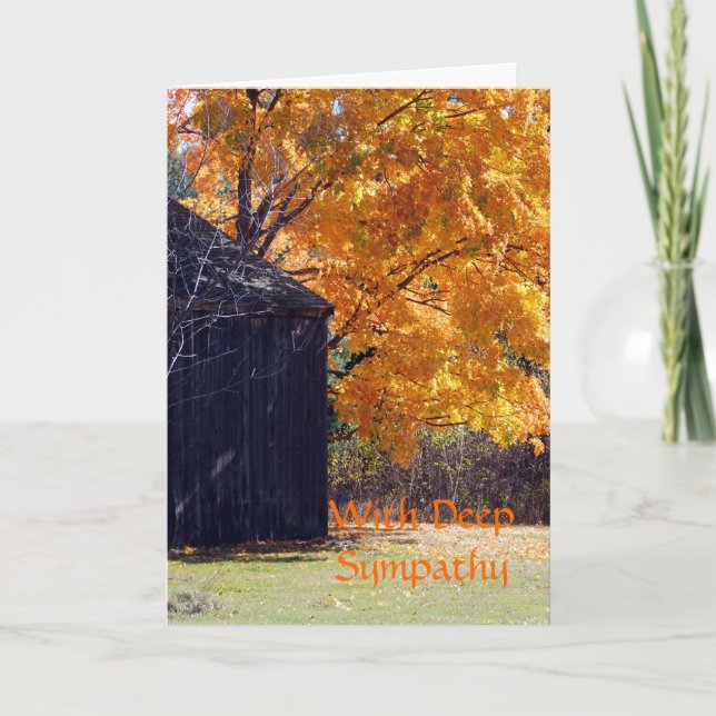 Beileidsbekundung Karte (Vorderseite)