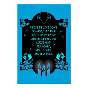 Beileidsbekundung Poster