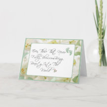 Beileidskarte Verlust eines Babys/Fehlgeburt/Totge