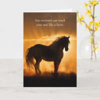 Beileidsverlust des Beileids im Sonnenuntergang