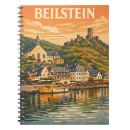 Beilstein Germany Vintage Travel Art Notizblock