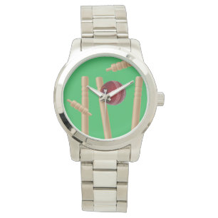 Beim Cricket Bowling geschlagen, Armbanduhr