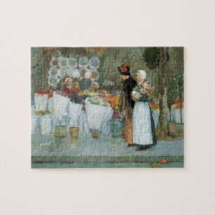 Beim Floristen von Childe Hassam, Vintage Fine Art Puzzle