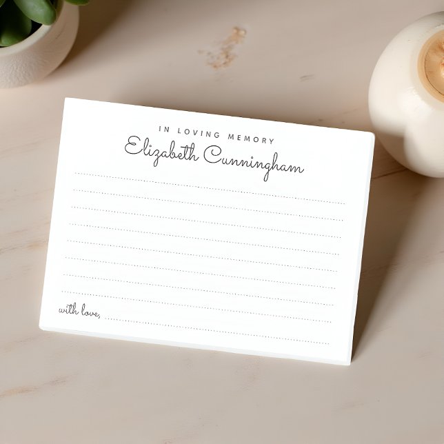 Beim lieben Gedächtnisbeerdigungssystem sollten Si Post-it Klebezettel (Von Creator hochgeladen)