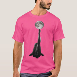 Bein auf dem Mond T-Shirt