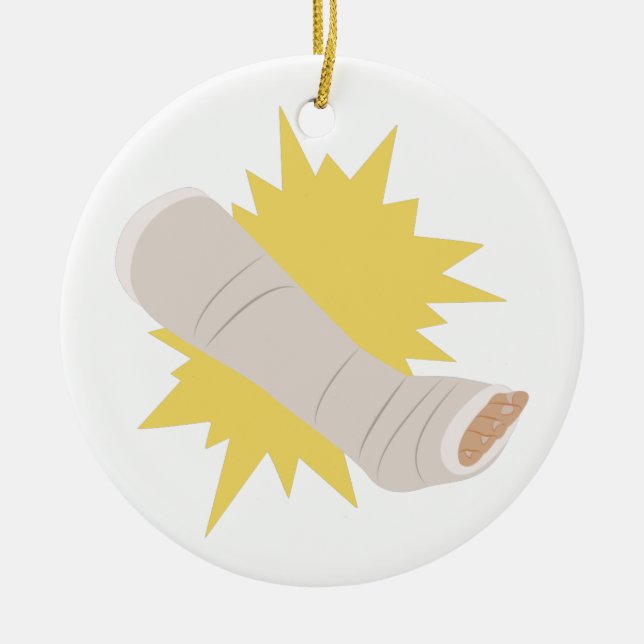 Bein-Form Keramikornament (Vorne)