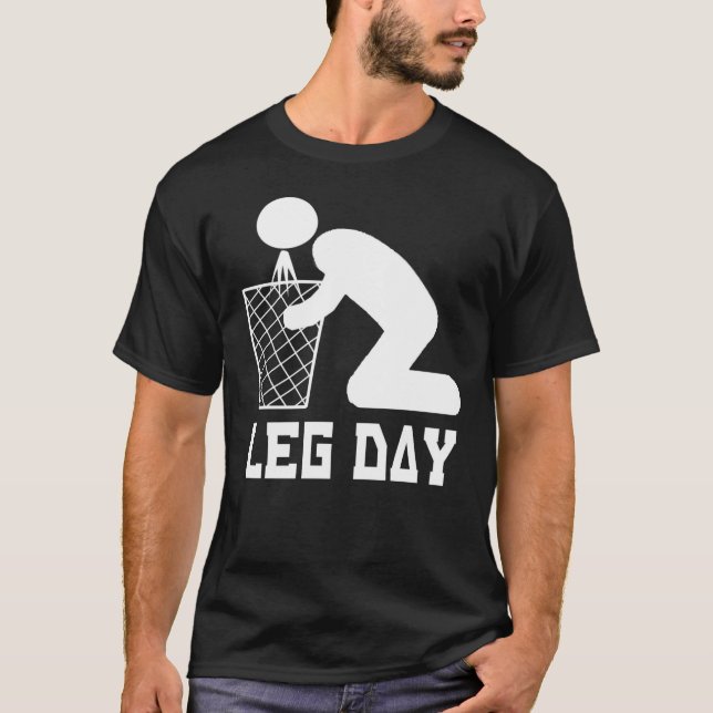 Bein-Tag - Training - kotzen T-Shirt (Vorderseite)