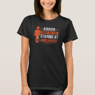 Beinamputation Piraten Behinderung Prothetisches B T-Shirt