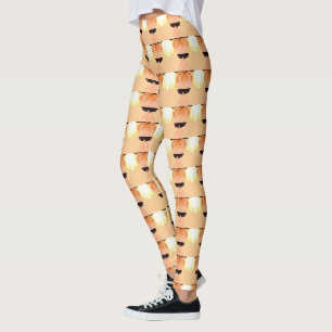 Beine Alive: Einzigartig gemusterte Leggings im Üb