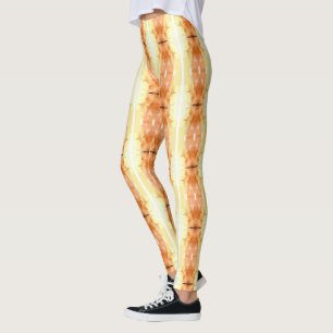 Beine Alive: Einzigartig gemusterte Leggings im Üb