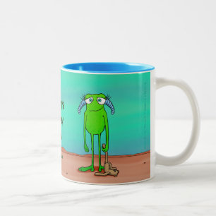 Beine das alien, Tasse