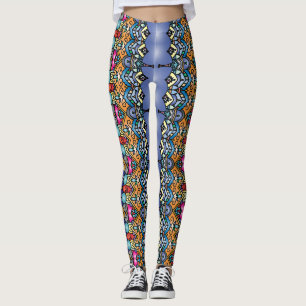 Beine lebendig: Einzigartig gemusterte Leggings im