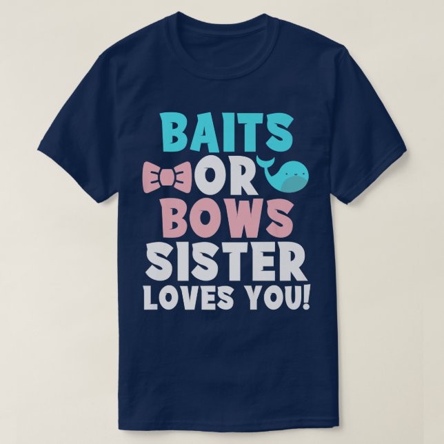 Beine oder Bugs Schwesterschwester Lieben, die Sie T-Shirt (Design vorne)