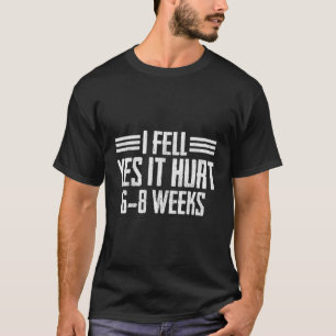 Beingebrochene Armlehne Erholung T-Shirt