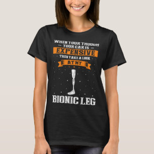 Beinprothesenangebot für Falke Gliedmaße und Künst T-Shirt
