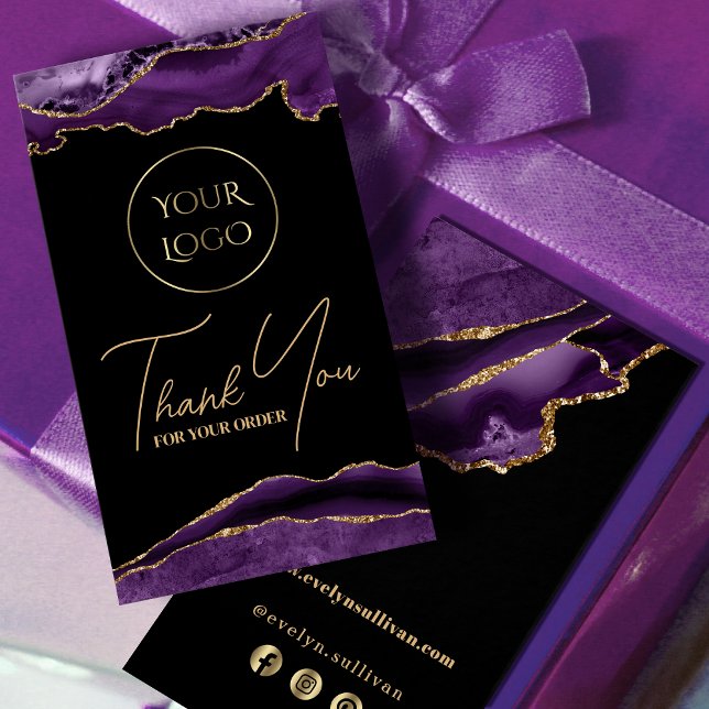 Beipackzettel für lila und Goldverpackungen (Von Creator hochgeladen)