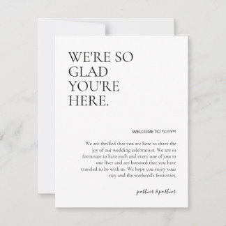 Beipackzettel Mitteilungskarte